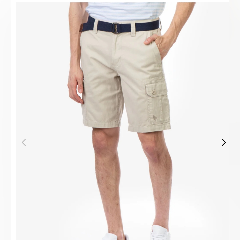 U.S. Polo Assn Men's Cargo Shorts, W34